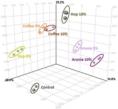 Effect of Solid Biological Waste Compost on the Metabolite Profile of Brassica rapa ssp. chinensis